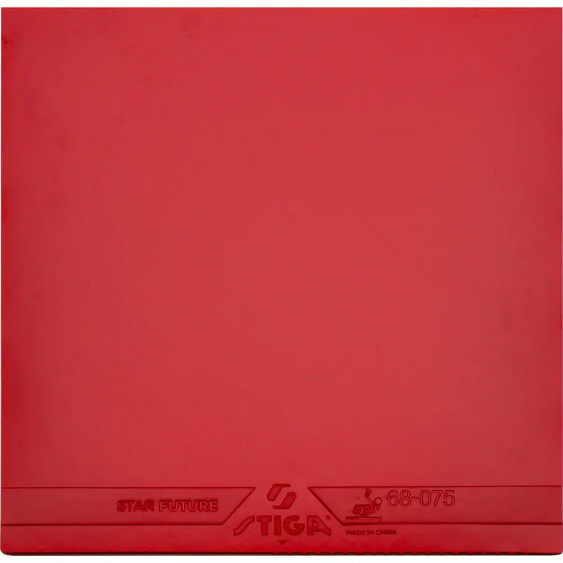 STIGA Belag Star Future S – Schwammstärke: 2,0 mm – Farbe: rot – Bild 3